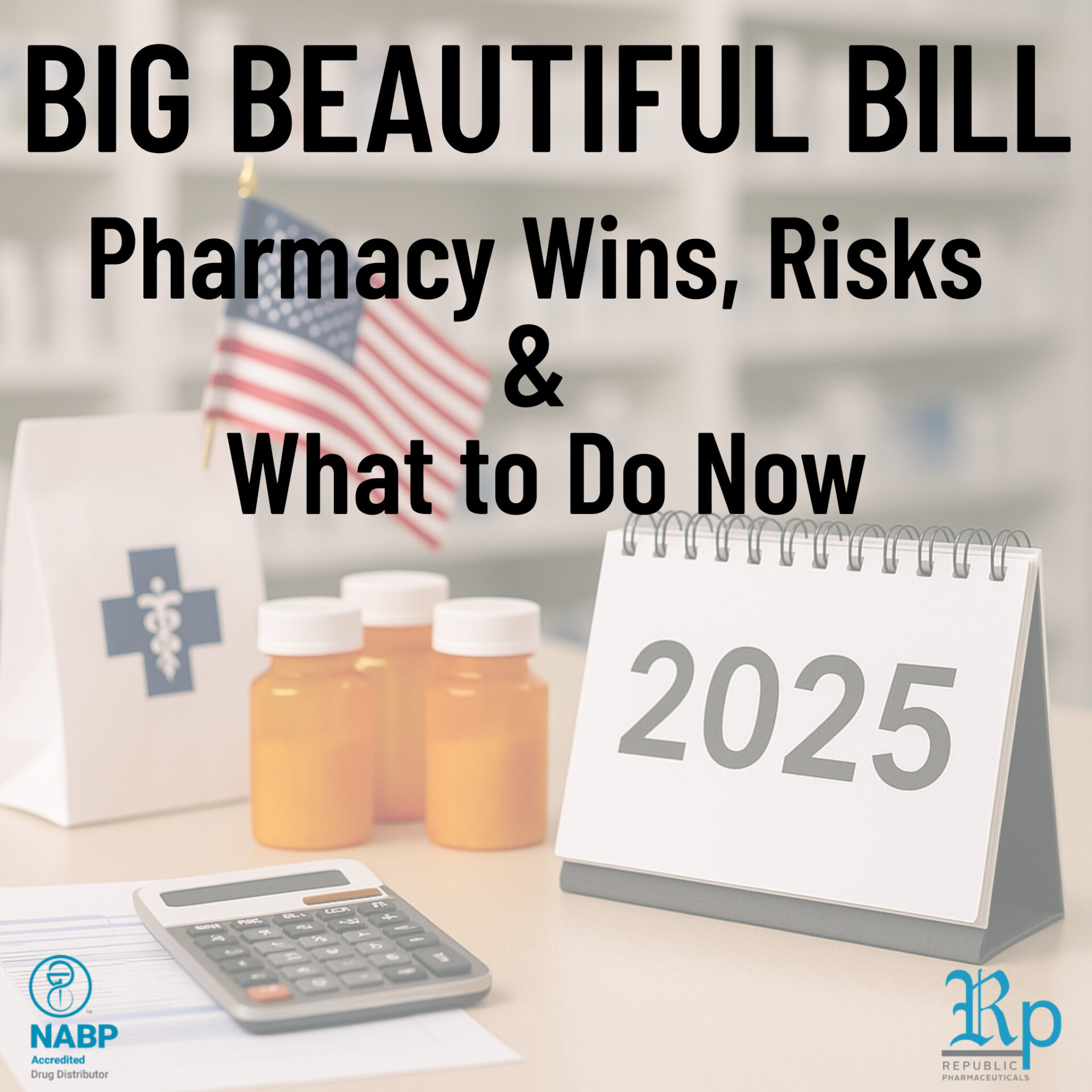 Big Beautiful Bill Pharmacy Impact 2025